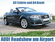 „Audi Fahrerlebnisse 2008“ Roadshow zur Einführung des neuen Audi A4 Avant und Audi A3 Cabrio mit über 50 Fahrzeuge zu Gast in München (Foto: Martin Schmitz)